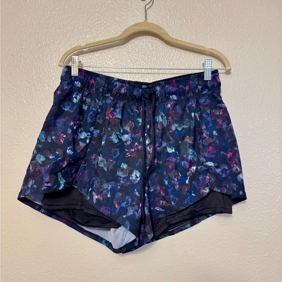 Avia Women's Blue, Purple and Black Athletic Shorts - Picture 1 of 3